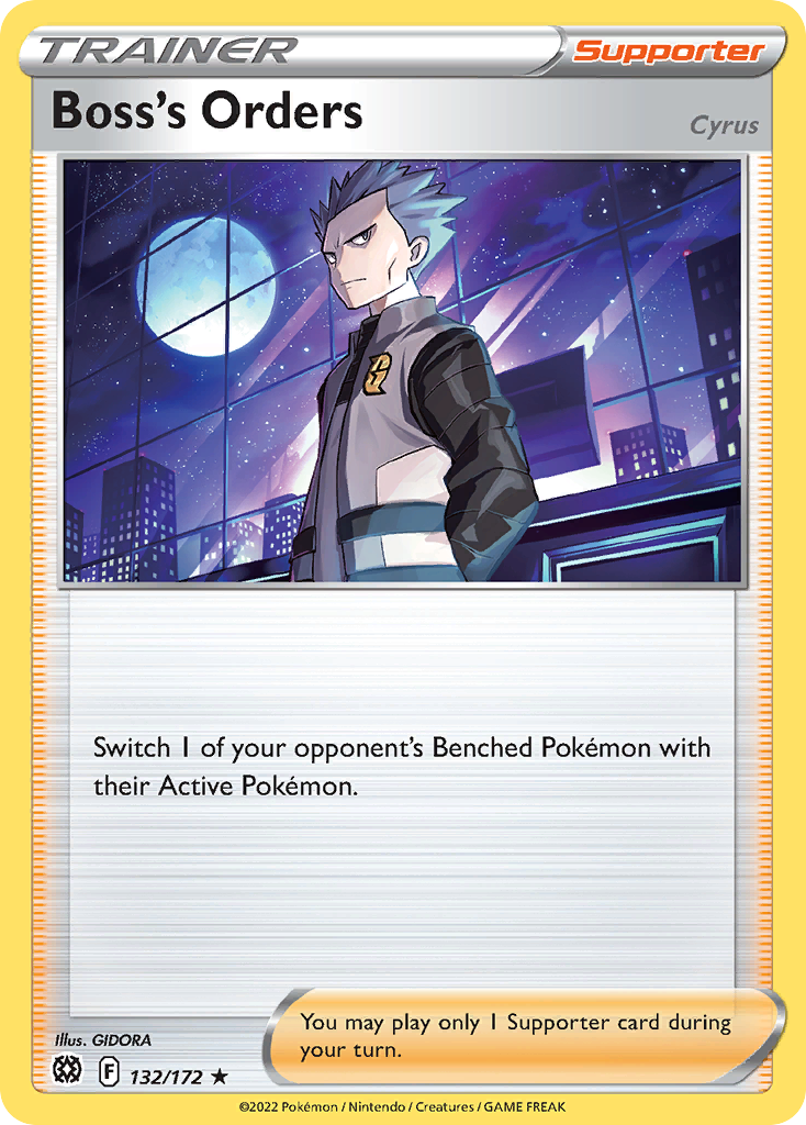 Brilliant Stars Non - Holo Boss’s Orders #132/172